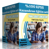 %100 KPSS Kazandıran Eğitim Seti - 1