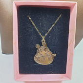 Bronz Renk 30mm Anime Totoro Figürlü Kolye - 2