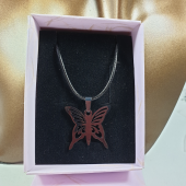 Kelebek Figürlü Kolye - 1