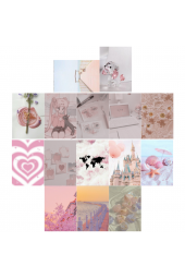 Pinky Soft Poster Duvar Kağıdı Seti - 1