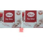 Dizi Küp Şeker 405li 2 x 1 kg - 1