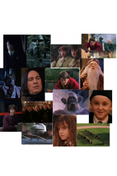 Harry Potter HP Hogwarts Dobby Poster Duvar Kağıdı Seti - 1