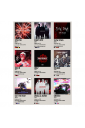 Chase Atlantic Poster Duvar Kağıdı Seti - 1