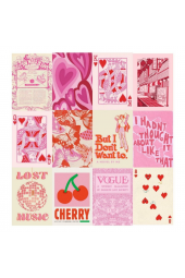 PINKY INDIE PASTELISH POSTER DUVAR KAĞIDI SETİ - 1