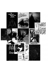 GOTHIC GRUNGE GOTİK PUNK POSTER DUVAR KAĞIDI SETİ - 1