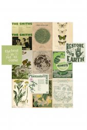 GREENISH INDIE POSTER DUVAR KAĞIDI SETİ - 1
