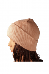 Uçuk Pembe Düz Bere - 2