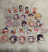 26lı Demon Slayer Anime Sticker Seti - 2