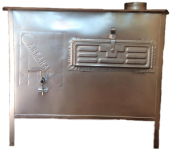 BEYAZ BAHÇE TİPİ SAC KUZİNE OTOMAT SOBA - 1