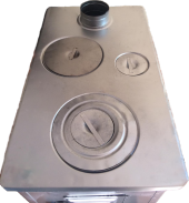 BEYAZ BAHÇE TİPİ SAC KUZİNE OTOMAT SOBA - 5