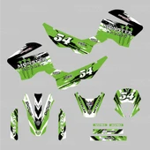 Mondial X-Treme Max 150 Monster Energy Design Sticker Set thumbnail 2