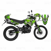 Mondial X-Treme Max 150 Skull Design Sticker Set - 1