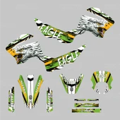 Mondial X-Treme Max 200 Eagle Design Sticker Set thumbnail 2