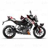 KTM Duke 390 R Design Sticker Set (2011-16) thumbnail 1