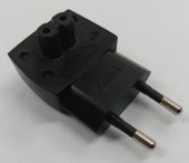 Cereyan Kablolu DC Adaptör to Priz Tipi Adaptör Çevirici - 1