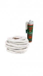 CAM ELYAF FİTİL 22 MM (1 METRE) + SOMA FİX S357 ISI SİLİKONU 310 ml - 2