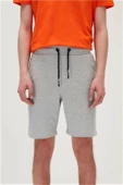 Bad Bear Display Sweatshort Gri Erkek Şort 21.01.18.002 - 1