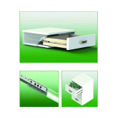 ARRAY 17mm Gömme Ince Teleskopik Bilyeli Dolap Çekmece Rayı 43,8 Cm JOYRAY010 - 4