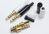 4 Boğumlu 3.5 mm Stereo Erkek Jack Kaliteli - Siyah - 2
