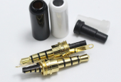 4 Boğumlu 3.5 mm Stereo Erkek Jack Kaliteli - Siyah - 3
