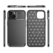 Vendas iPhone 14 Plus Uyumlu Karbon Fiber Tasarımlı Kamera Çıkıntılı Darbe Dirençli Kılıf - 6