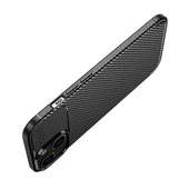 Vendas iPhone 14 Plus Uyumlu Karbon Fiber Tasarımlı Kamera Çıkıntılı Darbe Dirençli Kılıf - 9