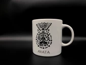 Xao Ayata Sembol Porselen Kupa Bardak - 3