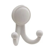 Karataş Askılık Vestiyer Duvar Askısı Dolap Elbise Askılığı Sert Plastik Beyaz - 1