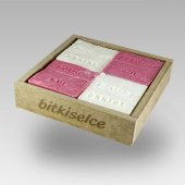 Bitkiselce Gül & Orkide Sabunu 450 gr. 4 Kalıp - 1