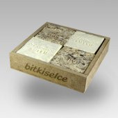 Bitkiselce El Yapımı Kahve&Süt Sabunu -İkisi bir arada- 450 gr. 4 Kalıp - 1
