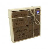 Bitkiselce El Yapımı Ardıç Katranı Sabunu 450 gr.4 Adet - 1