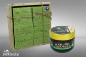 Bitkiselce Aloevera Sabunu 4 Kalıp & Aloe Vera Saç Bakım Kremi - 1