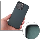 iPhone 13 Pro Max Kılıf Eyzi Kadife İç Yüzey Suni Deri Kılıf - 9
