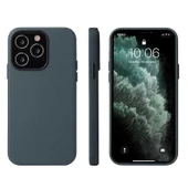 iPhone 13 Pro Max Kılıf Eyzi Kadife İç Yüzey Suni Deri Kılıf - 8