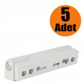Pvc Pimapen Pencere Menteşesi 90 mm Sac Destekli Beyaz Menteşe (5 ADET) - 1