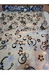 ŞEFAF  Masa Örtüsü 120x150cm 1.8mm Pvc Masa Örtüsü Desenli Koruyucu thumbnail 2