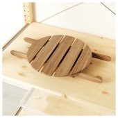 Bambu Saksı Standı MeridyenDukkan 29 cm Açılır Kapanır Saksılık - 3