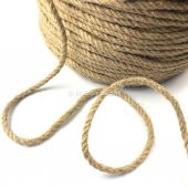 Jüt Halat Dekor ipi 5 Mm 150 Metre ip Halat ip Hasır ip Jüt Kendir ip - 1