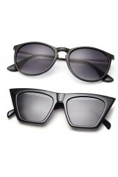 8045set09 Vintage Büyük Cateye Model Ve Erica Model 2li Kadın Gözlük Seti thumbnail 1