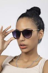 PL19M28R002 Kahverengi Unisex Güneş Gözlüğü thumbnail 1