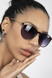 PL19M28R002 Kahverengi Unisex Güneş Gözlüğü thumbnail 2