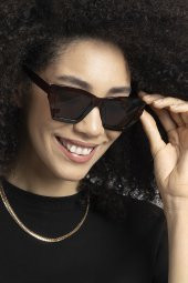 Kahverengi Kadın Güneş Gözlüğü PL22KG002R002 thumbnail 1