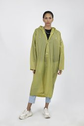 POLO55  Kapüşonlu Çıtçıtlı Yağmurluk ve Rüzgarlık - 2