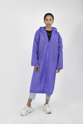 POLO55  Kapüşonlu Çıtçıtlı Yağmurluk ve Rüzgarlık - 2