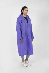 POLO55  Kapüşonlu Çıtçıtlı Yağmurluk ve Rüzgarlık - 3