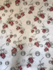 polset Şeffaf Desenli Masa Örtüsü 80cm X 180cm 1.8mm Pvc Masa Örtüsü Koruyucu - 2