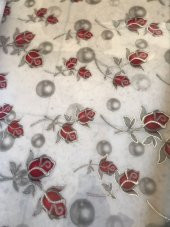 polset Şeffaf Desenli Masa Örtüsü 80cm X 105cm 1.8mm Pvc Masa Örtüsü Koruyucu thumbnail 3