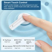 Lenovo XT95 Pro Kablosuz Bluetooth Kulakılık - Siyah - 3