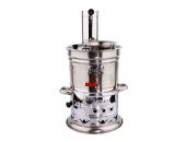 Odunlu 10LT Tek Musluklu Paslanmaz Semaver - 1