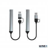 Winex 5in1 UsbA ve Type-C To UsbA 3.01, TF, SD Çoklayıcı Hub Adaptör - 3